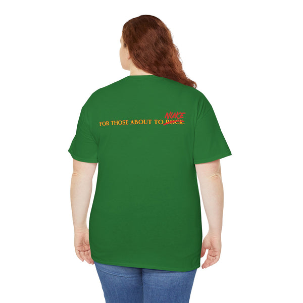 Ginna For Those About To Nuke Heavyweight Tee