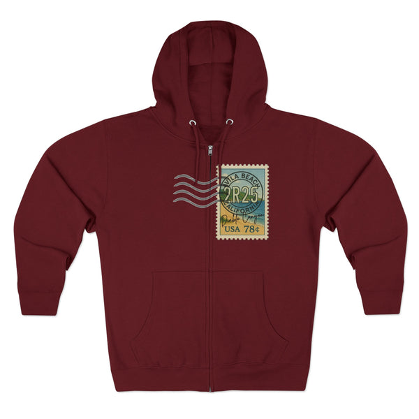 2R25 Diablo Canyon Travel Poster Full Zip Hoodie