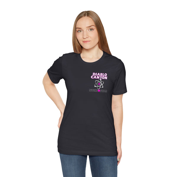 NukeStar Diablo Shadow Tee in Pink