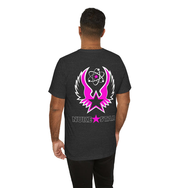 NukeStar Diablo Shadow Tee in Pink