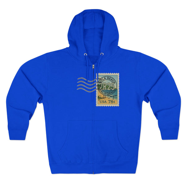 2R25 Diablo Canyon Travel Poster Full Zip Hoodie