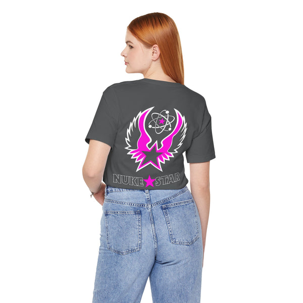 NukeStar Diablo Shadow Tee in Pink