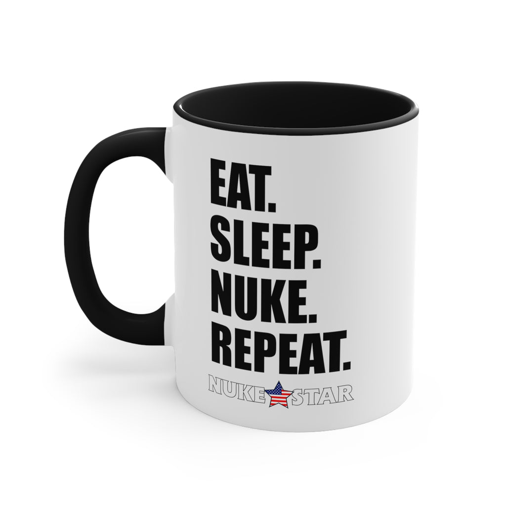 Eat Sleep Nuke at Diablo Mug