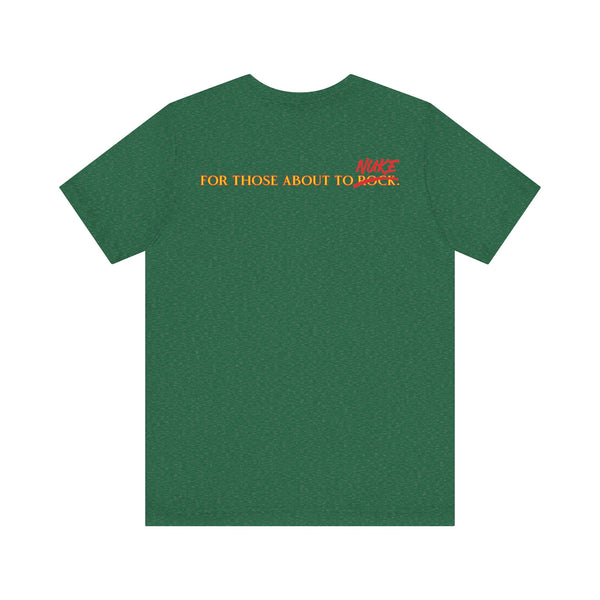Ginna For Those About To Rock Fitted Tee