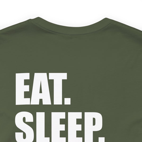NukeStar Eat Sleep Nuke Repeat Tee