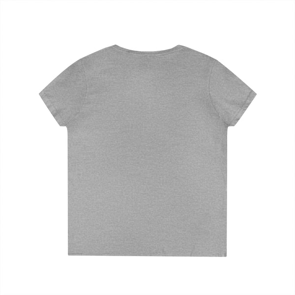 NukeStar Fission Script Women's V-Neck Tee