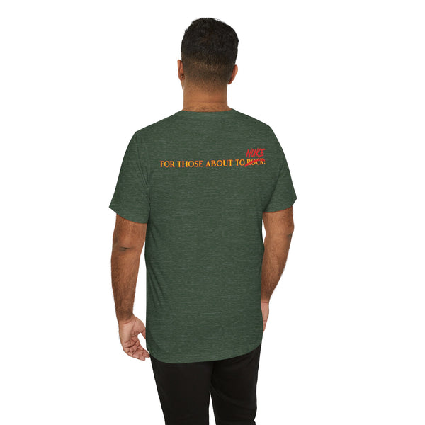 Ginna For Those About To Rock Fitted Tee