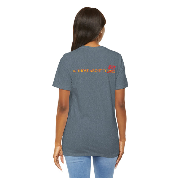 Ginna For Those About To Rock Fitted Tee