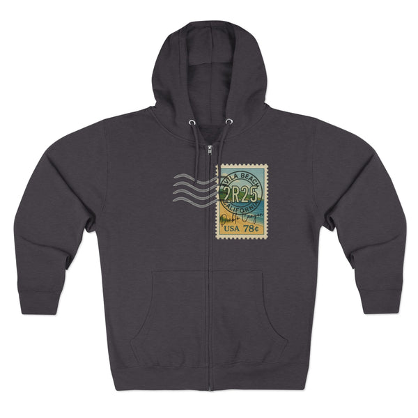 2R25 Diablo Canyon Travel Poster Full Zip Hoodie