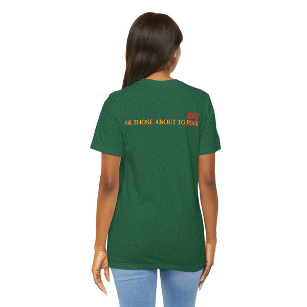 Ginna For Those About To Rock Fitted Tee