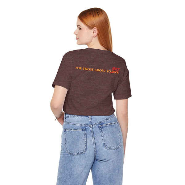 Ginna For Those About To Rock Fitted Tee