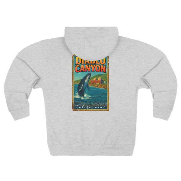 2R25 Diablo Canyon Travel Poster Full Zip Hoodie
