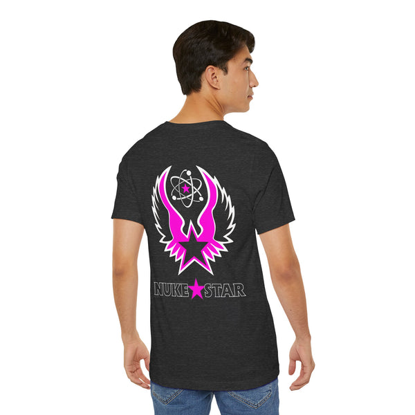 NukeStar Diablo Shadow Tee in Pink