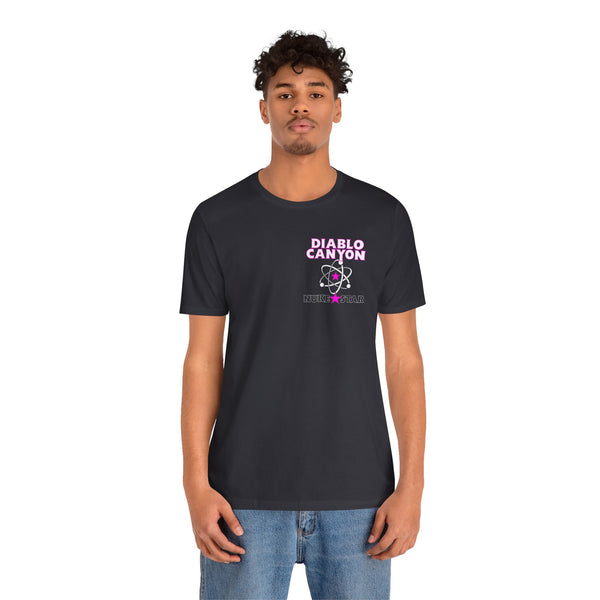 NukeStar Diablo Shadow Tee in Pink