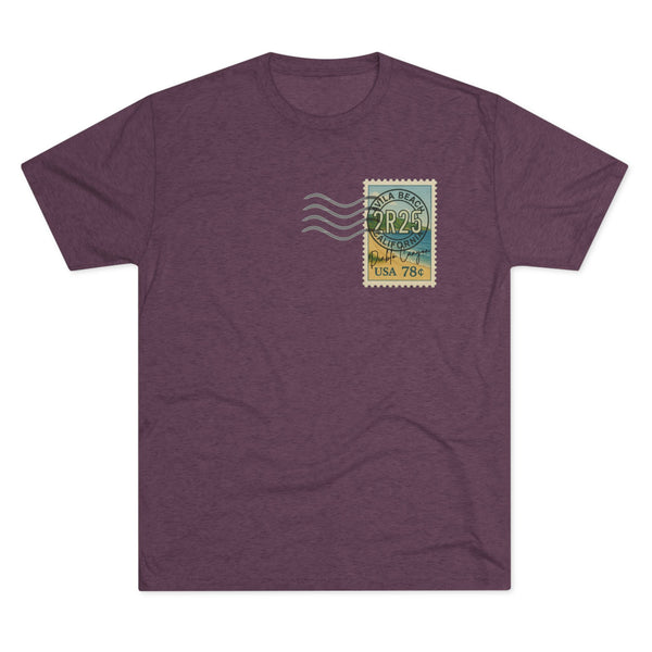 2R25 Diablo Canyon Travel Poster Fitted Tee