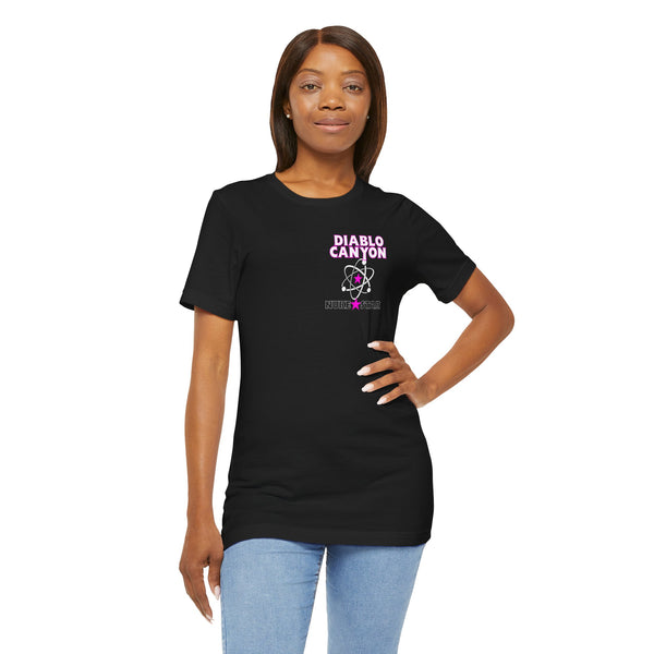 NukeStar Diablo Shadow Tee in Pink