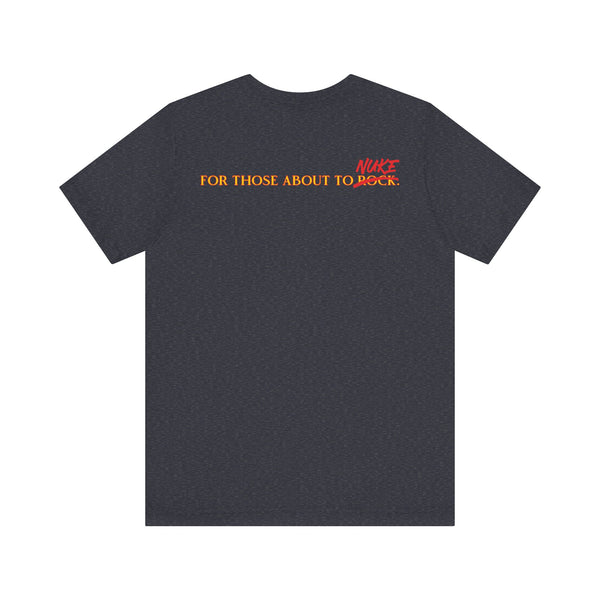 Ginna For Those About To Rock Fitted Tee