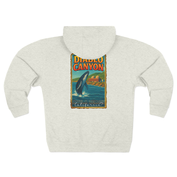 2R25 Diablo Canyon Travel Poster Full Zip Hoodie