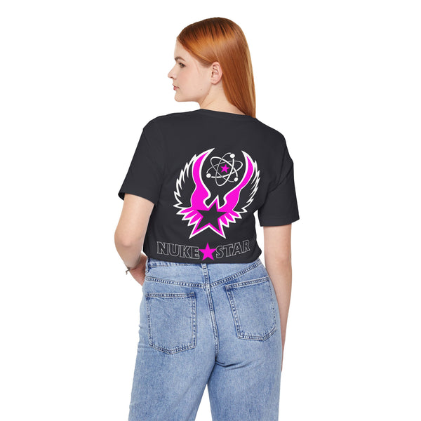 NukeStar Diablo Shadow Tee in Pink