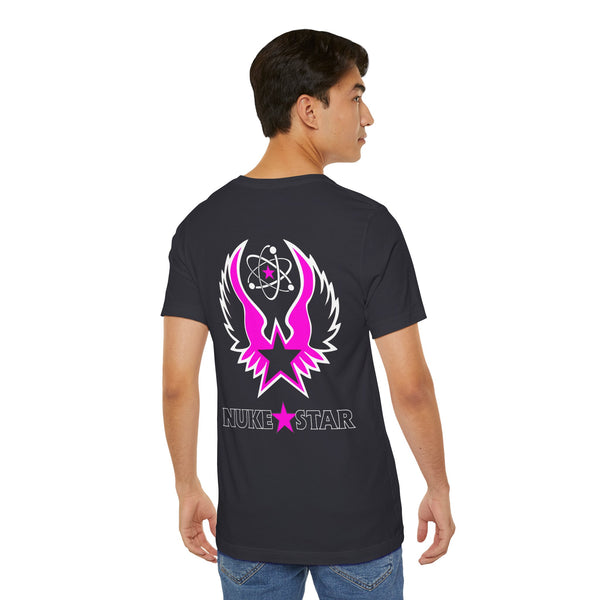 NukeStar Diablo Shadow Tee in Pink