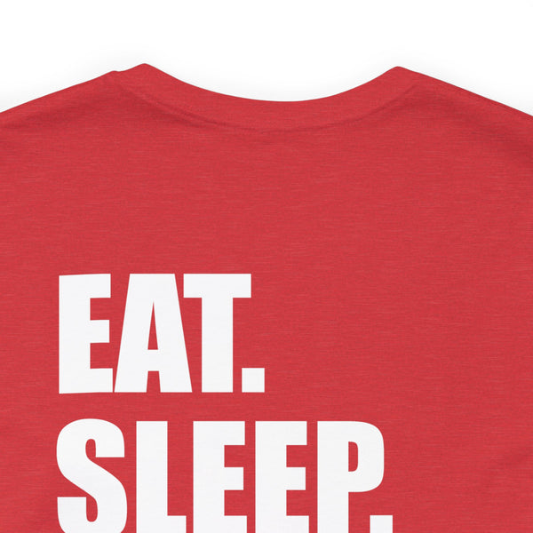 NukeStar Eat Sleep Nuke Repeat Tee