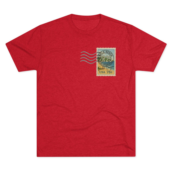 2R25 Diablo Canyon Travel Poster Fitted Tee