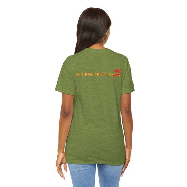 Ginna For Those About To Rock Fitted Tee