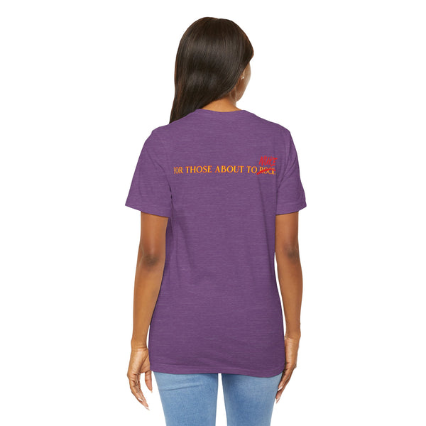 Ginna For Those About To Rock Fitted Tee
