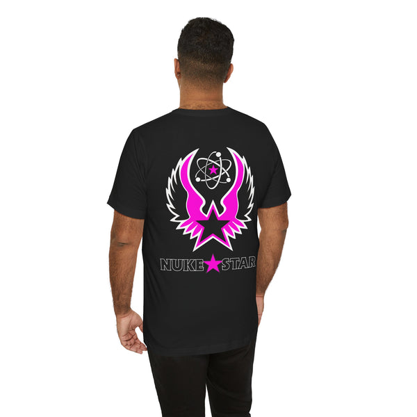 NukeStar Diablo Shadow Tee in Pink