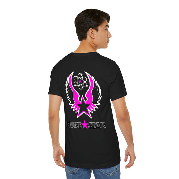 NukeStar Diablo Shadow Tee in Pink