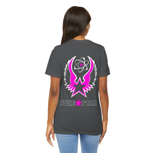 NukeStar Diablo Shadow Tee in Pink