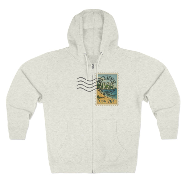 2R25 Diablo Canyon Travel Poster Full Zip Hoodie