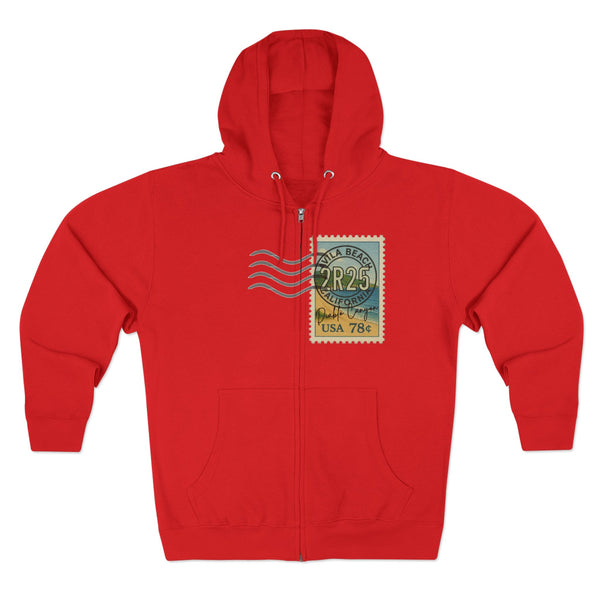 2R25 Diablo Canyon Travel Poster Full Zip Hoodie