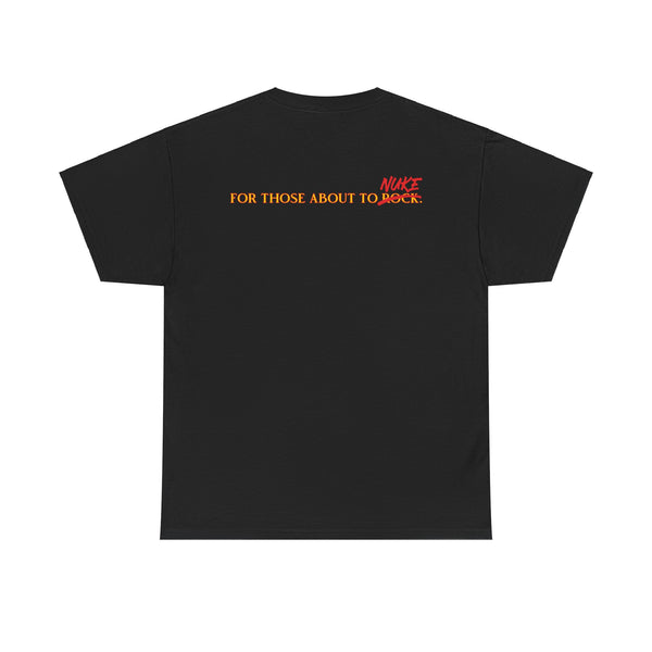 Ginna For Those About To Nuke Heavyweight Tee