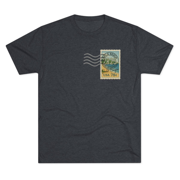 2R25 Diablo Canyon Travel Poster Fitted Tee
