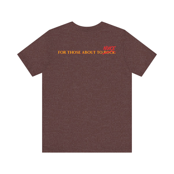Ginna For Those About To Rock Fitted Tee