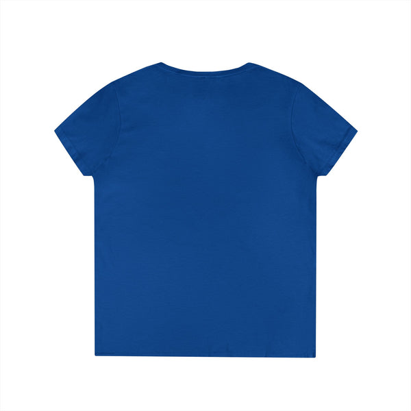NukeStar Fission Script Women's V-Neck Tee