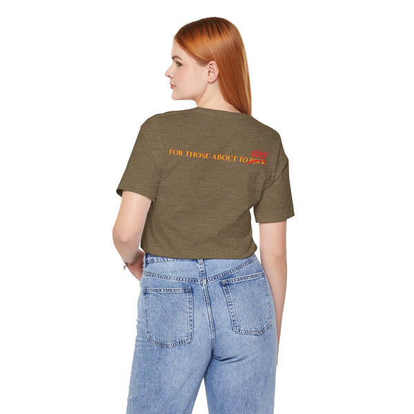 Ginna For Those About To Rock Fitted Tee
