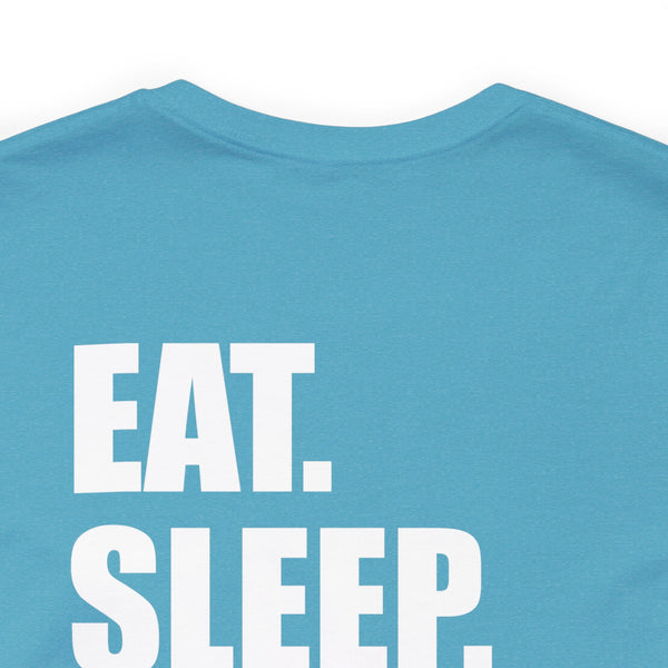 NukeStar Eat Sleep Nuke Repeat Tee