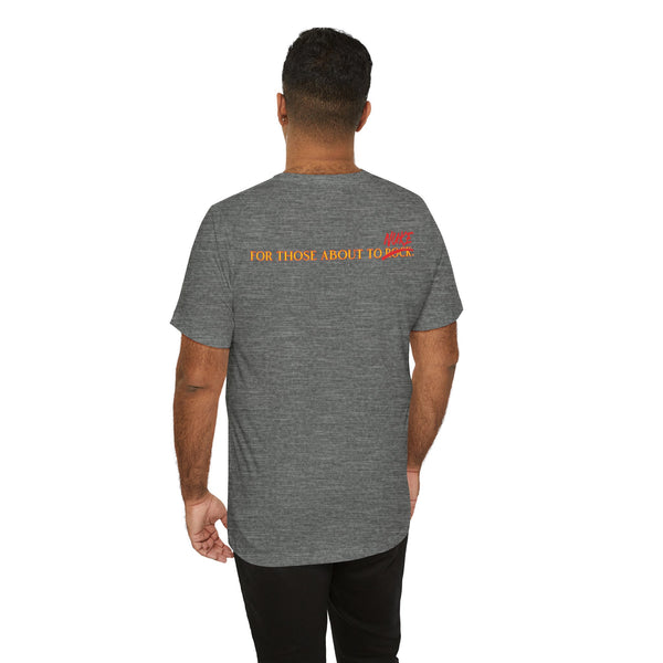 Ginna For Those About To Rock Fitted Tee