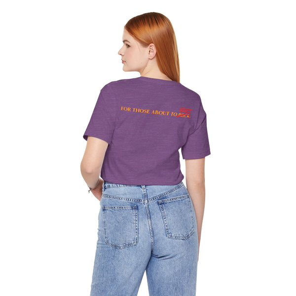 Ginna For Those About To Rock Fitted Tee