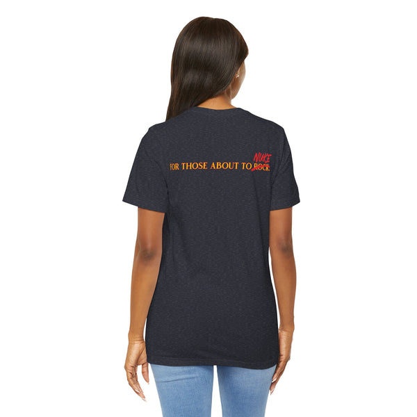 Ginna For Those About To Rock Fitted Tee