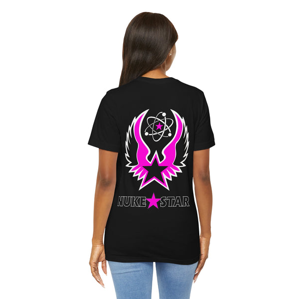 NukeStar Diablo Shadow Tee in Pink