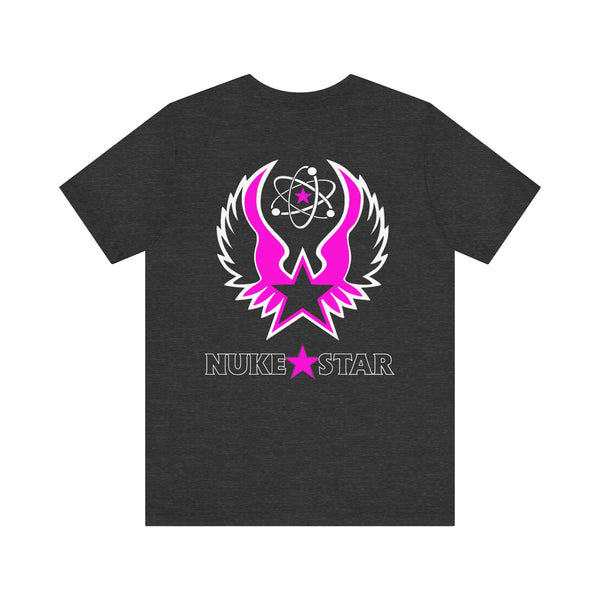 NukeStar Diablo Shadow Tee in Pink