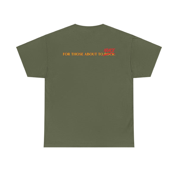 Ginna For Those About To Nuke Heavyweight Tee