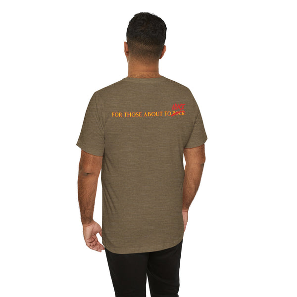 Ginna For Those About To Rock Fitted Tee