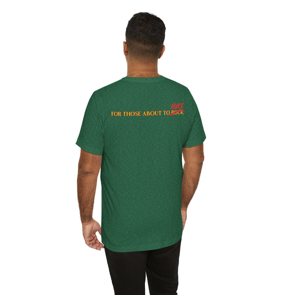 Ginna For Those About To Rock Fitted Tee