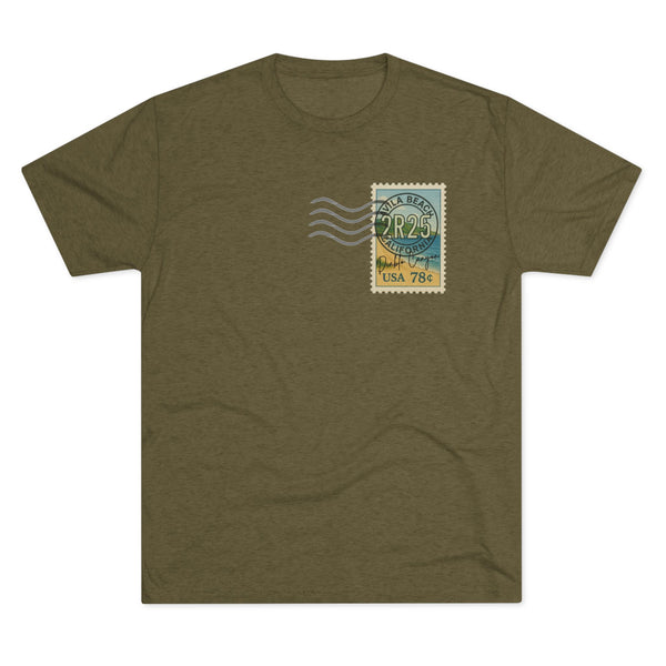 2R25 Diablo Canyon Travel Poster Fitted Tee