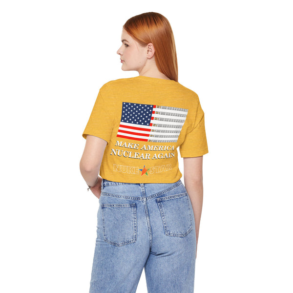 Ginna Oh Yeah America Fitted Tee