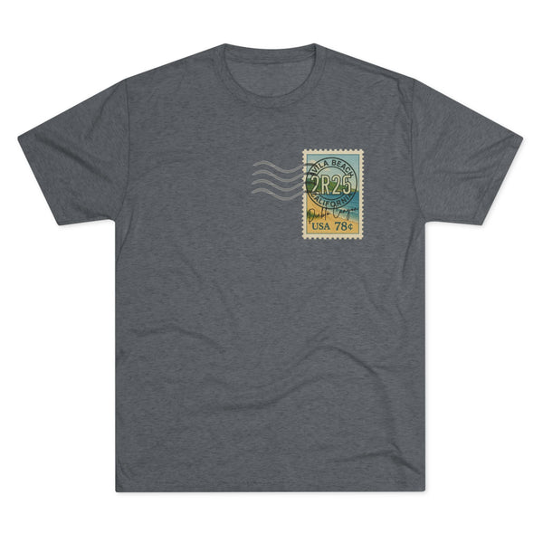2R25 Diablo Canyon Travel Poster Fitted Tee